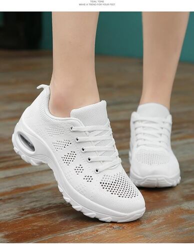 Women's Athletic Running Shoes - Breathable Mesh, Non-Slip, Cushion Shock AbsorptionTPU Sole- for Women - Suitable for Running, Jogging, and Everyday Wear for Fitness Enthusiasts in Saudi Arabia