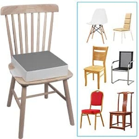 لتناول الطعام في المقعد الصغار الداعم ، PU Doashable 2 Straps Safety Buoster Booster Seat لمطاولة الطعام ، وسادة متزايدة للسفر المحمولة ... in Kuwait