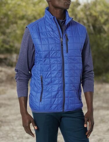 Cutter & Buck Men's Weather Resistant Primaloft Down Alternative Rainer Vest in Saudi Arabia