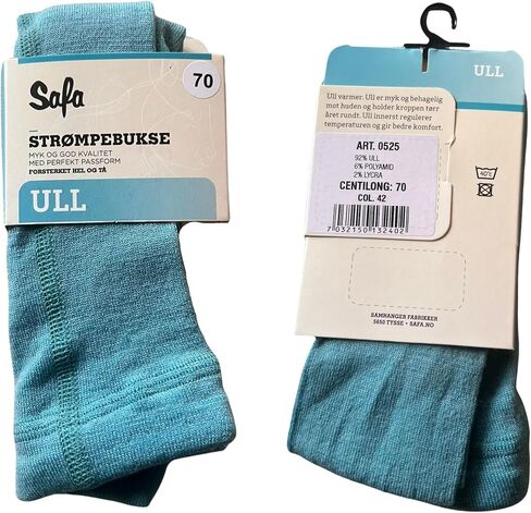 SAFA - Merino Wool Tights for Baby and Toddler, Closed Toe, Soft and Breathable in Saudi Arabia