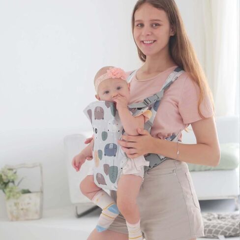 KIYUMI Carrier Portable Newborn Toddler Baby Sling Carrier,Lightweight & Breathabl Hip 4 in 1 Carry Child Infant Sling(8-35lbs),Fruit in Saudi Arabia