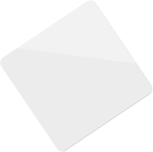 1pc Acrylic Photo Prop Board Reflective Mirror Backdrop for Makeup Product Photography White 35x35cm in Kuwait