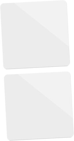 1pc Acrylic Photo Prop Board Reflective Mirror Backdrop for Makeup Product Photography White 35x35cm in Kuwait