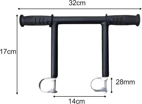 شريط تمديد مقبض عربة ، Universal Stroller Handle Extender يناسب جميع أنواع عربات الأطفال ، سهلة التثبيت ، 32 مم in Kuwait