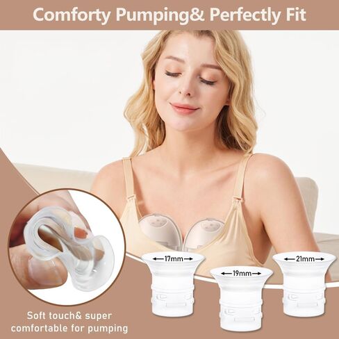 12pcs Breast Pump Parts, 8pcs Duckbill Valves and 4pcs Silicone Diaphragm Compatible with eufy S1 Pro/S1/E10 Wearable Breast Pump, Replace for eufy Pump Original Parts Diaphragm Duckbill Valve in Kuwait