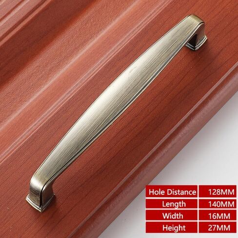 Cabinet Pulls,Drawer Pulls，Antique Cabinet Handles Aluminium Alloy Kitchen Closet Door Knobs and Cupboard Handles Drawer Furniture Handle Hardware,(926 128) in Kuwait