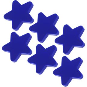 Gadpiparty 6pcs Cute Star Drawer Knobs Dresser Pulls for Cabinets Closets Soft Handles Adorable Vintage Design Easy to Install Star-Shaped Decor
