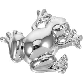 ARTIBETTER Cute Frog Cabinet Pull Knob Cartoon Metal Drawer Handle for Boys and Girls Furniture Easy to Install Versatile for Wardrobes Kitchen Cabinets Dressers Unique Animal Design