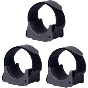 Flashlight Mounting Bracket Torch Mounting Bracket for 20mm to 50mm Grip Stand Black Accessories Portable Flashlight Holder, 2 Piece
