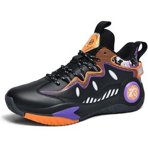 Unisex High Top Basketball Shoes Women's Shoes Men's Shoes Breathable Non Slip Outdoor Sneakers Cushioning Workout Shoes for Fitness