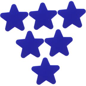 6pcs Star Shaped Drawer Knobs Cabinet Handles for Kitchen Furniture Versatile Pulls for Wardrobe Closet Dresser Easy Installation Vintage Style