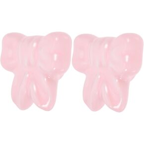 Luxshiny 2pcs Bowknot Kids 'Cabinet Knobs خزانة ملابس مزخرفة