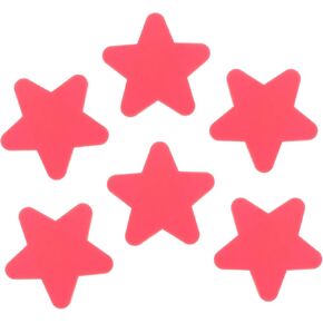 DOITOOL Fun Drawer Pulls 6pcs Star Shape Cabinet Knobs Dresser Handles Vintage Knobs for Kids Easy Installation Bedroom Decor