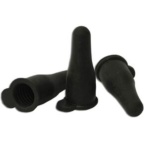 neogen corporation 7005 3 Pack, Black, Gum Rubber Lamb Nipple