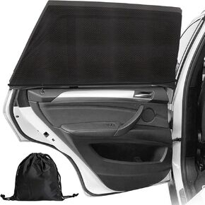 2 Pack Car Window Shades for Baby for Ford Fusion 2002-2012, Car Window Screen Sun Shade Mosquito Net Cover Fit Car Window Sunshades,Front Window