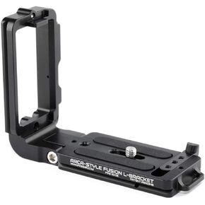 Arca-Swiss Compatible Fusion L-Bracket - Black Rapid Compatible - Color Black
