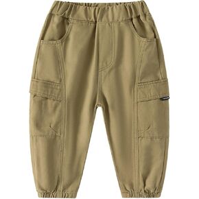 Boys Basketball Warm up Toddler Boys' Solid Color Mid Rise Elastic Waistband Leggings Babies First Christmas Outfit Boys
