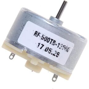 GTPBAO Power Science RF-500TB-12560 Micro Motor, DC 3V-12V 3V-2700RPM 6V-5500RPM, Electric Micro VDC DVD Motor Engine Projects