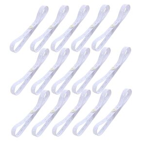 Vicasky 15pcs حفاضات التثبيت أبازيم مرنة الحفاضات الحمل لأحزمة مريحة مناسبة خفيفة الوزن المحمولة