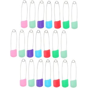 50Pcs Newborn Safety Pins Mixed Color Diaper Pins for Secure Cloth Diaper Fastening Rugged Design Convenient and Safe