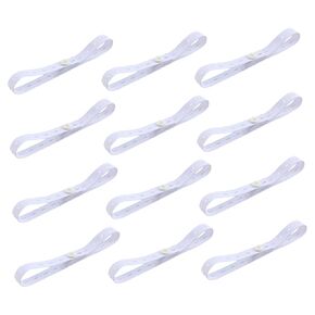 Milisten 12Pcs Adjustable Diaper Fasteners Secure Cloth Diaper Straps for Comfortable Fit Prevents Leaks High Elasticity Design for Easy to Use Diaper Buckles