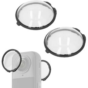 Zunate 2 Pack Lens Guard for 360 X5, Water Proof Anti Fog Optical Glass Lens Cover with 9H Hardness, Heatproof Anti Dust Camera Accessory