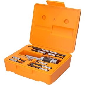 2inch Boring Heads MT3 Shank Holder Set with 1/2inch Carbide Boring Bar for Manufacturing and Milling Workpiece Boring Tools