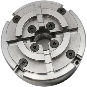 KP96 4-Jaw Self-Centering Chuck For Woodworking Chuck 4 Inch 100MM Thread M33*3.5 Clamping 8-60MM