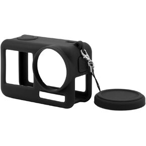 Action Camera Ive Case Silicone Ive Case Action Camera Ive Accessories Suitable for Action 4/3 BlackAction Camera Silicone CaseSilicone Case for Osmo Action 4 3 Action Camera