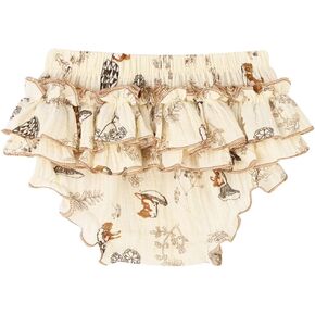 Enfants Chéris Baby Ruffle Bloomers 100% Cotton Muslin Diaper Covers for Girls 6 Months - 3 Years