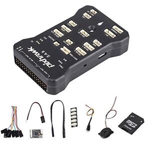Parts & Accessories Pixhawk PX4 PIX 2.4.8 32 Bit Flight Controller Autopilot with 4G SD Safety Switch Buzzer PPM I2C Damping Plate for RC Quadcopter - (Color: Standard Collocation)