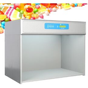 6 Light Sources Color Matching Box, 6 Color Assessment Cabinet, with Buttons and Displays, for Textile, Printing, Toys