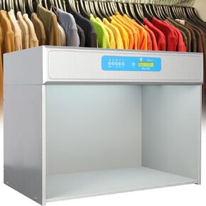 Professional Color Matching Cabinet,Lab Color Matching Light Box,Color Assessment Cabinet with 6 Light Sources,Color Controller Cabinet for Textile,Printing Color Matching