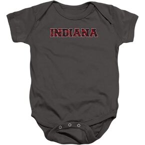 Indiana University Official Camo Unisex Infant Snap Suit for Baby