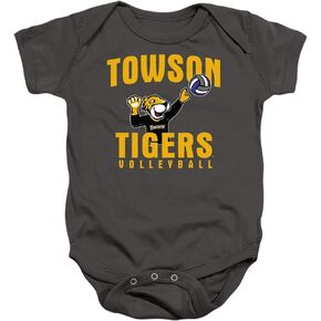 Towson University Official Volleyball Unisex Infant Snap Suit for Baby