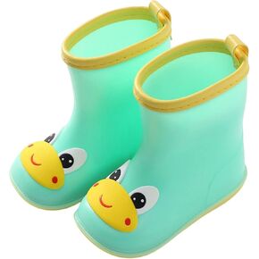 Infant Size 2 Shoe Frog Character Rain Shoes Children's Rain Shoes Boys and Girls Water Shoes First Walking Shoes Boys