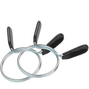 Woodriver 2-Piece Single-Loop 4" Ez-Squeeze Hose Clamps
