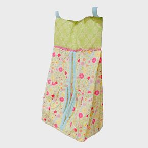 1 PC Diaper Organizer, Cute Cartoon Baby Diaper Hanging Bag, Gift Idea (pink Flower)