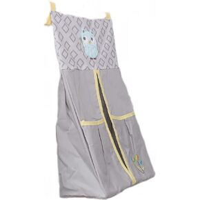 Owl Nursery Diaper Stacker 1 PC Baby Diaper Hanging Bag (grey Owl)