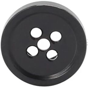 Accessories Metal Button, Suitable for Camera Lens with Screw Mount, Size 6.4mm*P0.5 Diameter 13mm