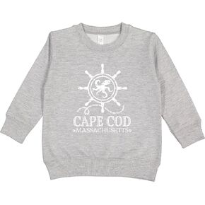 inktastic Cape Cod Massachusetts Nautical Toddler Sweatshirt