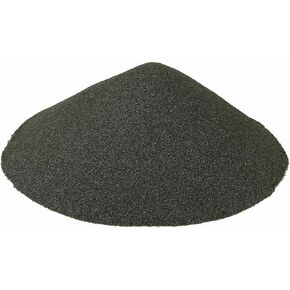 BLACK BEAUTY Abrasive Blast Media Extra Fine Abrasive 30/60 Mesh Size for use in Sandblast Cabinet - 25 LBS
