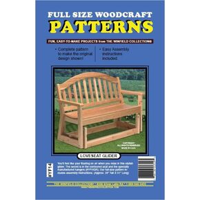 Loveseat Glider Woodworking Project Plan