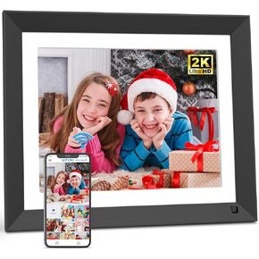 FULLJA Dual-WiFi Digital Photo Frame - 11-inch 32GB 2K Smart Digital Picture Frame, Motion Sensor, Full Function, Sharing Photos and Videos via App/Email Instantly, Unlimited Cloud Storage