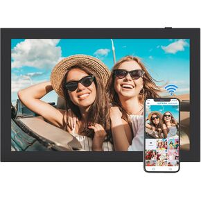Digital Picture Frame 10.1-inch Digital-Photo-Frame - 32GB Digital Frame, IPS Touch Screen, Auto-Rotate, Slideshow, Load Photo Video from Phone via APP Email, Free Cloud, Birthday Gifts for Women Men