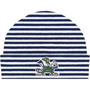 Creative Knitwear College Baby Striped Knit Cap - Team Logo, Multiple Colors for Baby Boys & Girls, (0-3 Months)