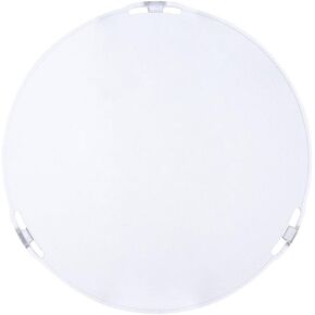 Photo Studio Portable 18.5cm Frosted-Surface Diffuser Plate for Bowens Mount 7 Inches Standard Reflector Lamp Shade