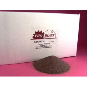 Garnet #60 - Medium Grit Abrasive - 25 lbs - Sand Blast Cabinet Blasting Media - by Tacoma Company