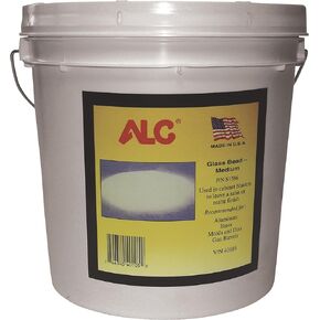 ALC Medium Glass Bead Abrasive Blast Media - 25 Lbs. Model Number 40105