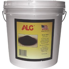 ALC Steel Grit Abrasive Blast Media - 25 Lbs. Model Number 40109